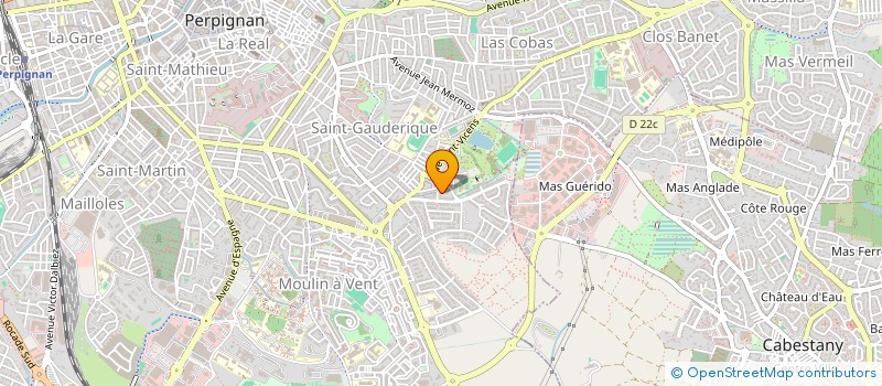 localisation de l'entreprise MONSIEUR FRANCK STIEGLER à PERPIGNAN