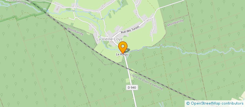 localisation de l'entreprise MONSIEUR FRANCK SUDAN  LA VIEILLE-LOYE