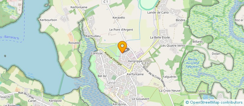 localisation de l'entreprise MONSIEUR FRANCK SURZUR à SENE