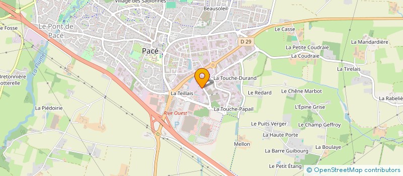 localisation de l'entreprise MONSIEUR FRANCK SUTRE à PACE