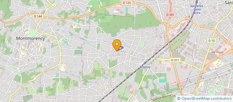 localisation de l'entreprise MONSIEUR FRANCK TABET  GROSLAY