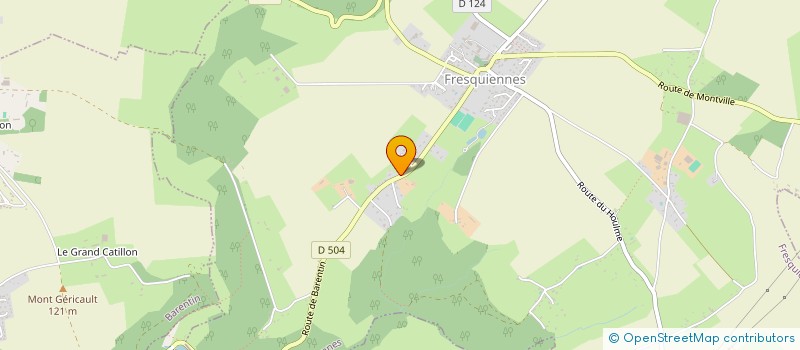 localisation de l'entreprise MONSIEUR FRANCK TAILLEFER  FRESQUIENNES