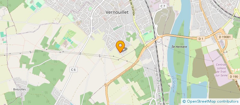 localisation de l'entreprise MONSIEUR FRANCK TANNOUX à VERNOUILLET
