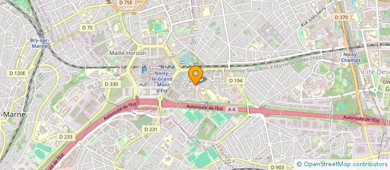 localisation de l'entreprise MONSIEUR FRANCK TANOH  NOISY-LE-GRAND