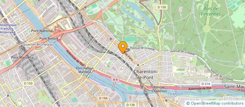 localisation de l'entreprise MONSIEUR FRANCK TAPIA  CHARENTON-LE-PONT