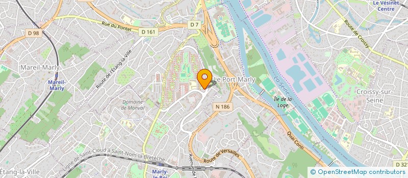 localisation de l'entreprise MONSIEUR FRANCK TARDIF  MARLY-LE-ROI