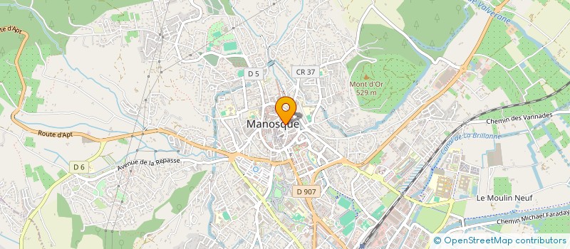 localisation de l'entreprise MONSIEUR FRANCK TARRAGNAT à MANOSQUE