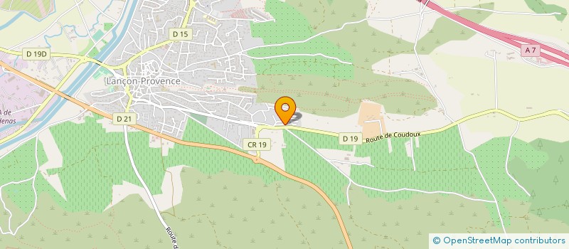 localisation de l'entreprise MONSIEUR FRANCK TARTELIN  LANCON-PROVENCE