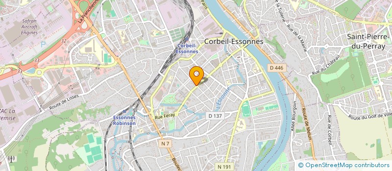 localisation de l'entreprise MONSIEUR FRANCK TEIXEIRA à CORBEIL-ESSONNES