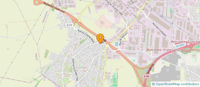 localisation de l'entreprise MONSIEUR FRANCK TEMPIA-BONDA à CORBAS