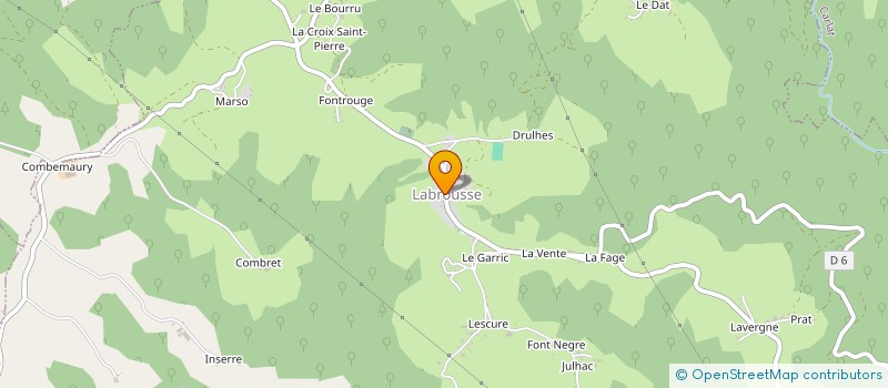 localisation de l'entreprise MONSIEUR FRANCK TESSAIRE à LABROUSSE