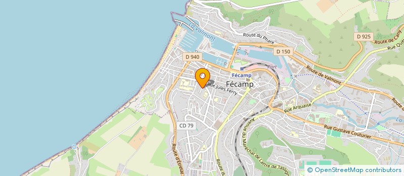 localisation de l'entreprise MONSIEUR FRANCK TESSIER à FECAMP