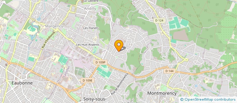 localisation de l'entreprise MONSIEUR FRANCK TESTARD  SOISY-SOUS-MONTMORENCY