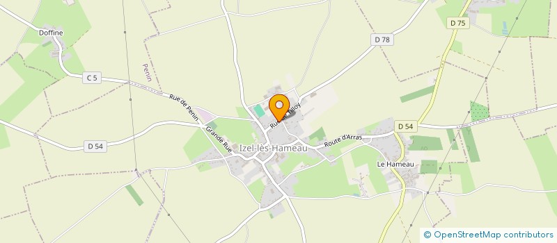 localisation de l'entreprise MONSIEUR FRANCK THELLIER  IZEL-LES-HAMEAU