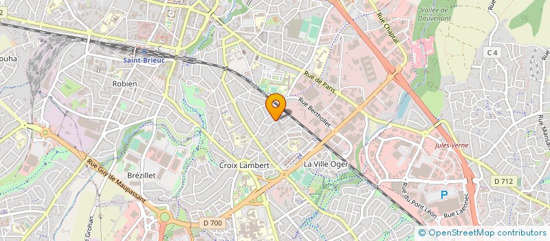 localisation de l'entreprise MONSIEUR FRANCK THEPOT à SAINT-BRIEUC