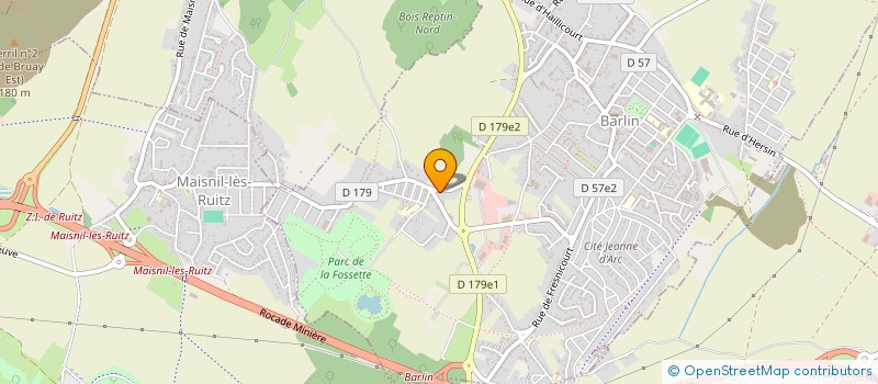 localisation de l'entreprise MONSIEUR FRANCK THEYSGEUR à BARLIN