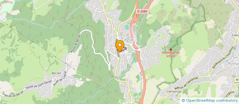 localisation de l'entreprise MONSIEUR FRANCK THIEL à CEYRAT