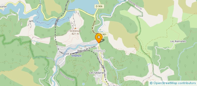 localisation de l'entreprise MONSIEUR FRANCK THIERRY  VILLEFORT