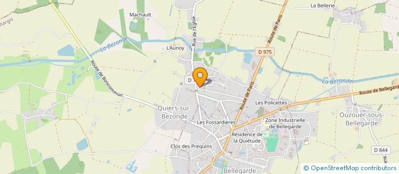 localisation de l'entreprise MONSIEUR FRANCK THION à QUIERS-SUR-BEZONDE