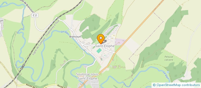 localisation de l'entreprise MONSIEUR FRANCK THIRIOT  SOULOSSE-SOUS-SAINT-ELOPHE