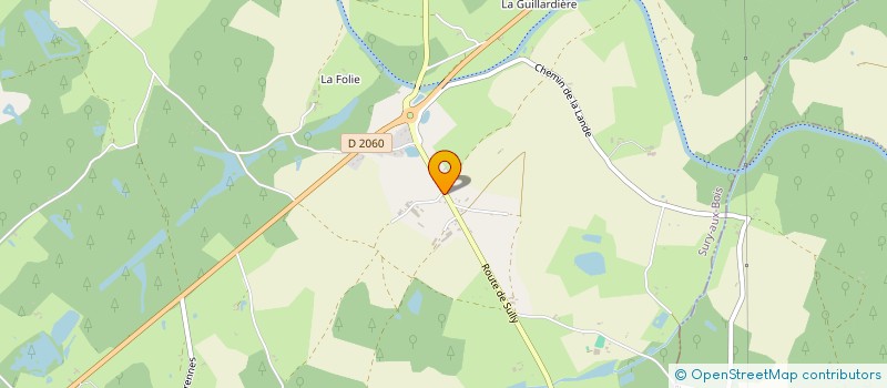 localisation de l'entreprise MONSIEUR FRANCK THOMAS à SURY-AUX-BOIS