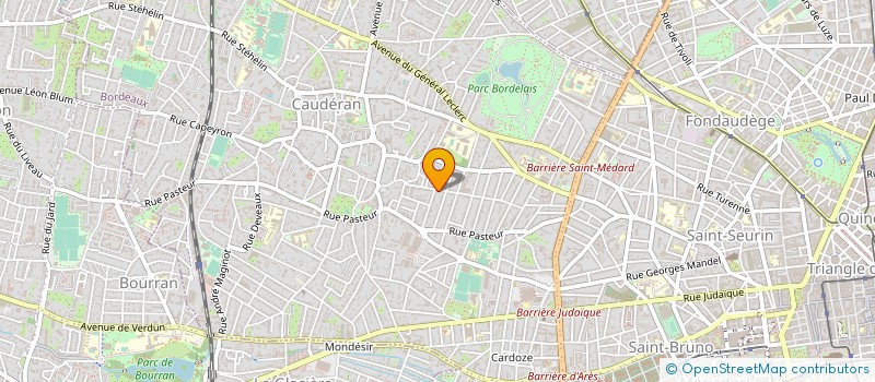 localisation de l'entreprise MONSIEUR FRANCK THOMAS à BORDEAUX