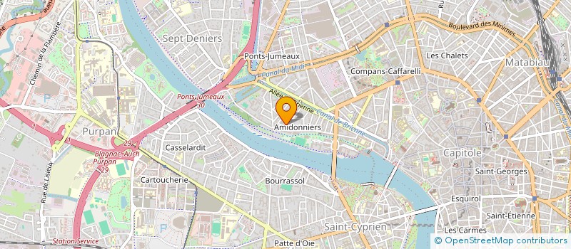 localisation de l'entreprise MONSIEUR FRANCK THOMAS à TOULOUSE