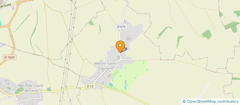 localisation de l'entreprise MONSIEUR FRANCK THOREL  MESNIL-SAINT-LAURENT