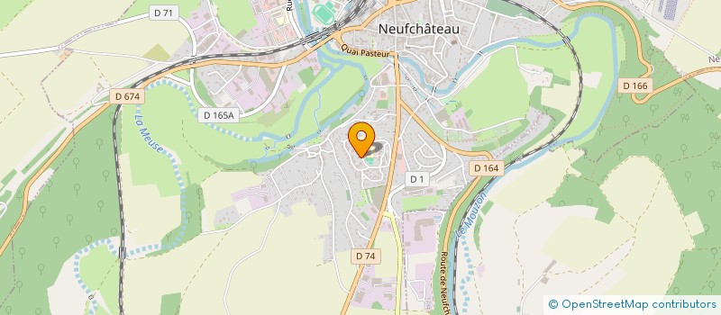 localisation de l'entreprise MONSIEUR FRANCK THOUVENOT à NEUFCHATEAU