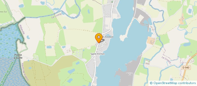 localisation de l'entreprise MONSIEUR FRANCK THUILLIER à LE CROTOY