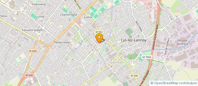 localisation de l'entreprise MONSIEUR FRANCK TIBERGHIEN  LYS-LEZ-LANNOY