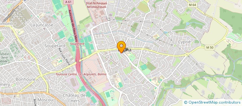 localisation de l'entreprise MONSIEUR FRANCK TORDJEMAN à BALMA