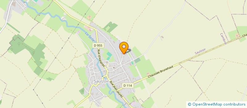 localisation de l'entreprise MONSIEUR FRANCK TORDOIR  SAULZOIR