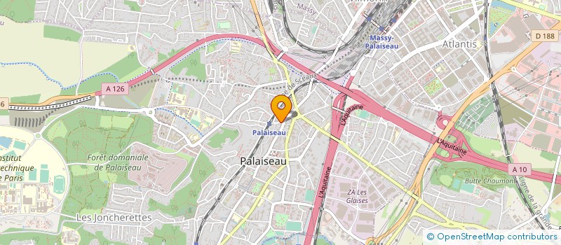 localisation de l'entreprise MONSIEUR FRANCK TOTO  PALAISEAU