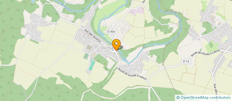 localisation de l'entreprise MONSIEUR FRANCK TOURNADRE  QUINCAY