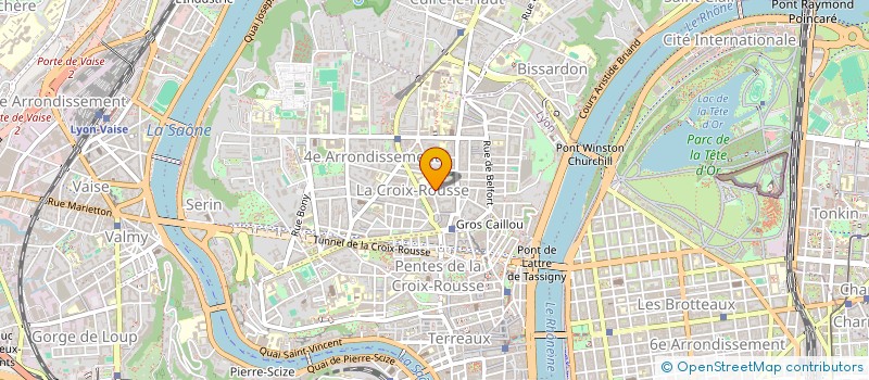 localisation de l'entreprise MONSIEUR FRANCK TOUSSAINT à LYON
