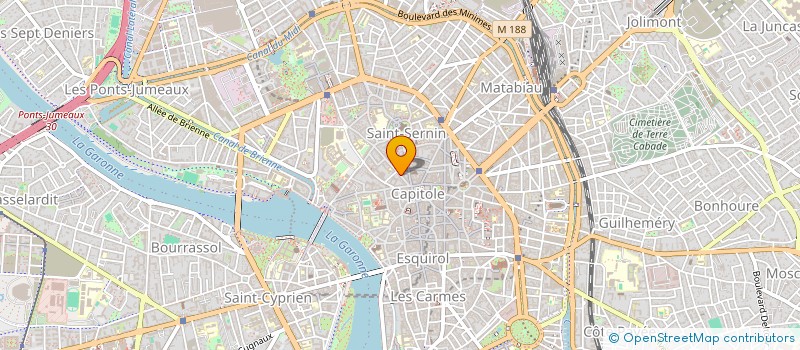 localisation de l'entreprise MONSIEUR FRANCK TOUSSAINT à TOULOUSE