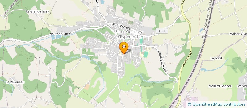 localisation de l'entreprise MONSIEUR FRANCK TRANCHANT  SAINT-GEORGES-D'ESPERANCHE