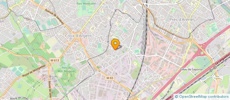 localisation de l'entreprise MONSIEUR FRANCK TRIPOTIN à MONTPELLIER