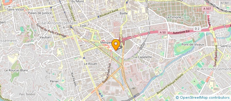 localisation de l'entreprise MONSIEUR FRANCK TROCHET à MARSEILLE