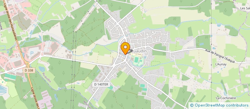 localisation de l'entreprise MONSIEUR FRANCK TROUILLARD  RUAUDIN