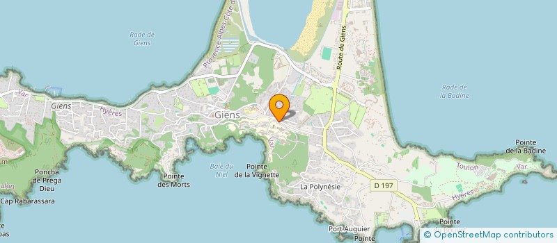 localisation de l'entreprise MONSIEUR FRANCK TROUILLET à HYERES
