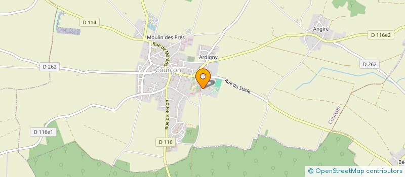 localisation de l'entreprise MONSIEUR FRANCK TROUSSAUT  BENON