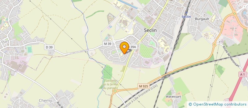 localisation de l'entreprise MONSIEUR FRANCK TURBELIN à SECLIN