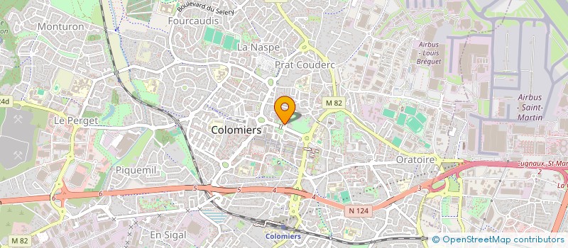 localisation de l'entreprise MONSIEUR FRANCK ULRICH BEUGRE à COLOMIERS