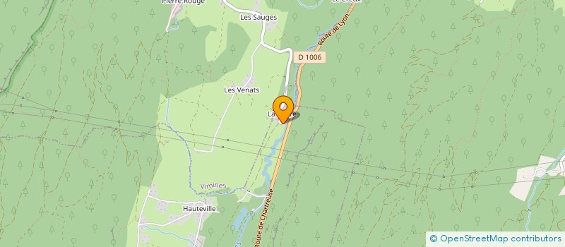 localisation de l'entreprise MONSIEUR FRANCK VACCHIANI  SAINT-THIBAUD-DE-COUZ