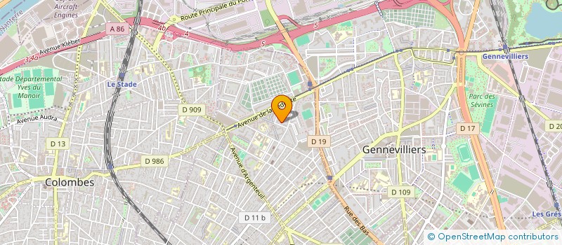 localisation de l'entreprise MONSIEUR FRANCK VALCKE à ASNIERES-SUR-SEINE