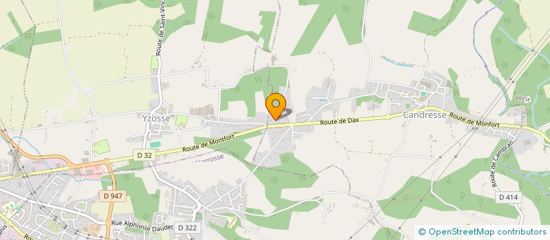 localisation de l'entreprise MONSIEUR FRANCK VALLET  CANDRESSE