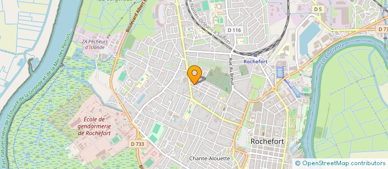 localisation de l'entreprise MONSIEUR FRANCK VALLOIS  ROCHEFORT