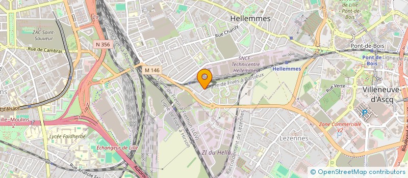 localisation de l'entreprise MONSIEUR FRANCK VARANE à LILLE